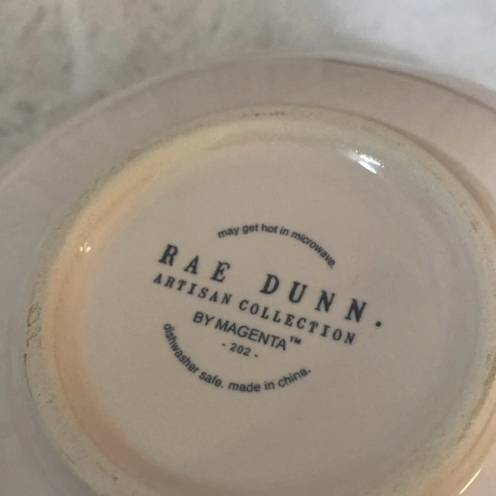 Rae Dunn Gingerbread Bowl